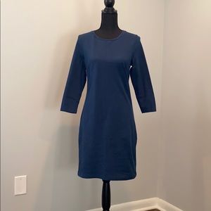 Fitted T-Shirt Dress with 3/4 length sleeves